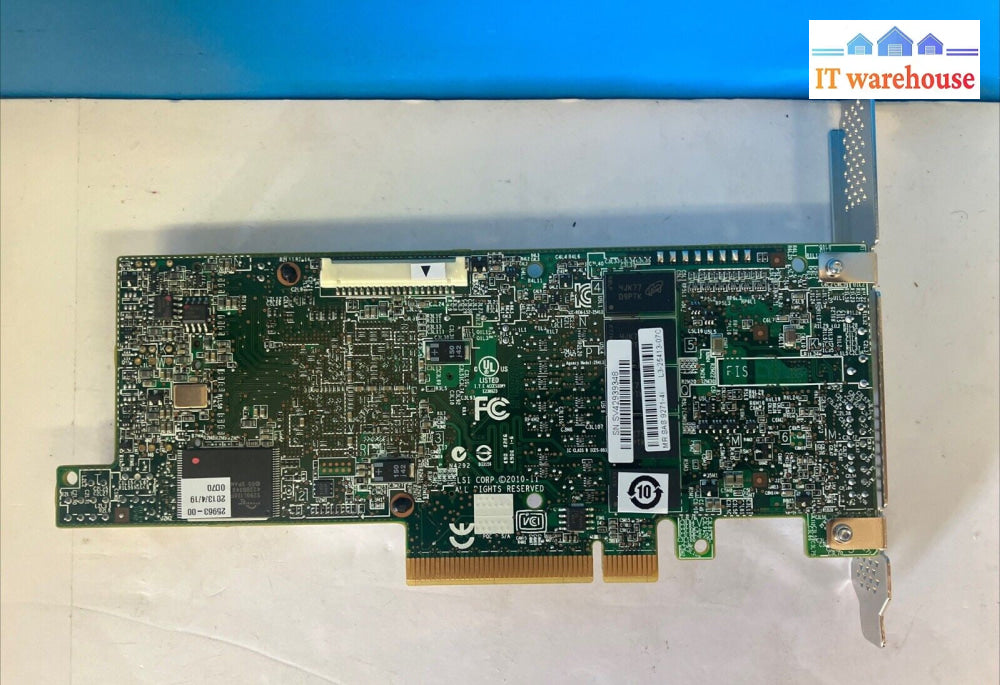 LSI MR SAS L3-25413-07C 9271-4i 6Gb/s PCI-E 3.0 RAID CONTROLLER CARD ~