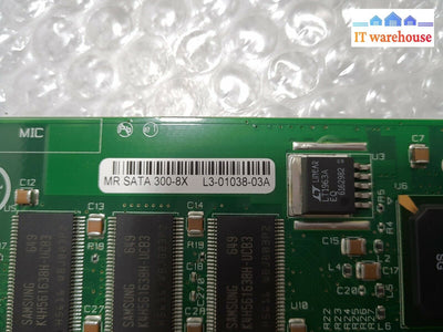 - Lsi Mr Sata 300-8X L3-01038-03A Megaraid 8-Channel Pci-X Raid Controller