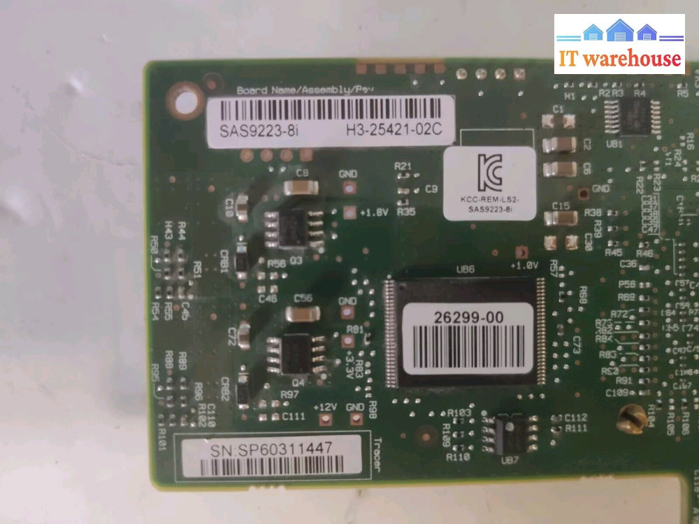 Lsi Sas9223-8I 6Gbps Sas/Sata Controller Card ~