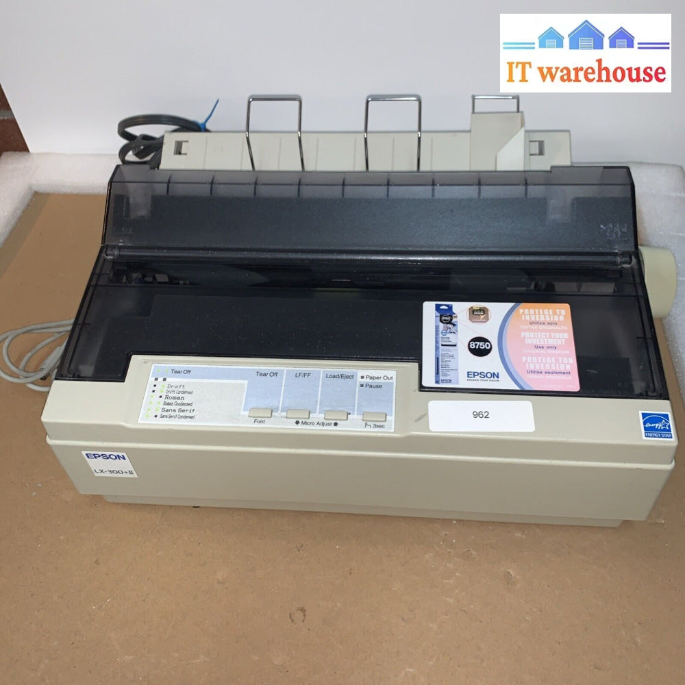 LX-300 + II Impact Printer serial/ parallel/USB