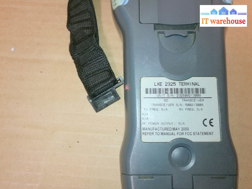 - Lxe 2325 Portable Hand Held Computer @