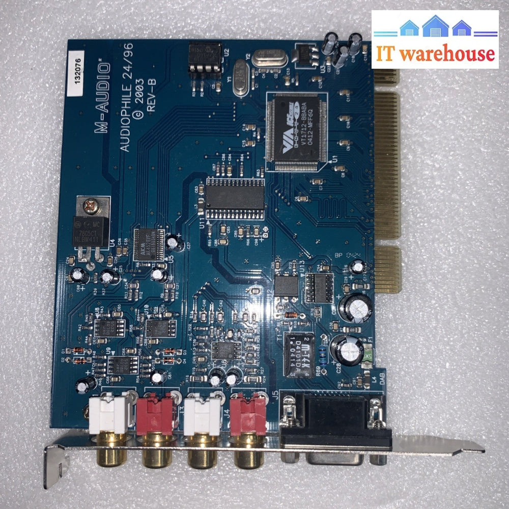M-Audio Audiophile 24/96 PCI Audio Sound Card 2003