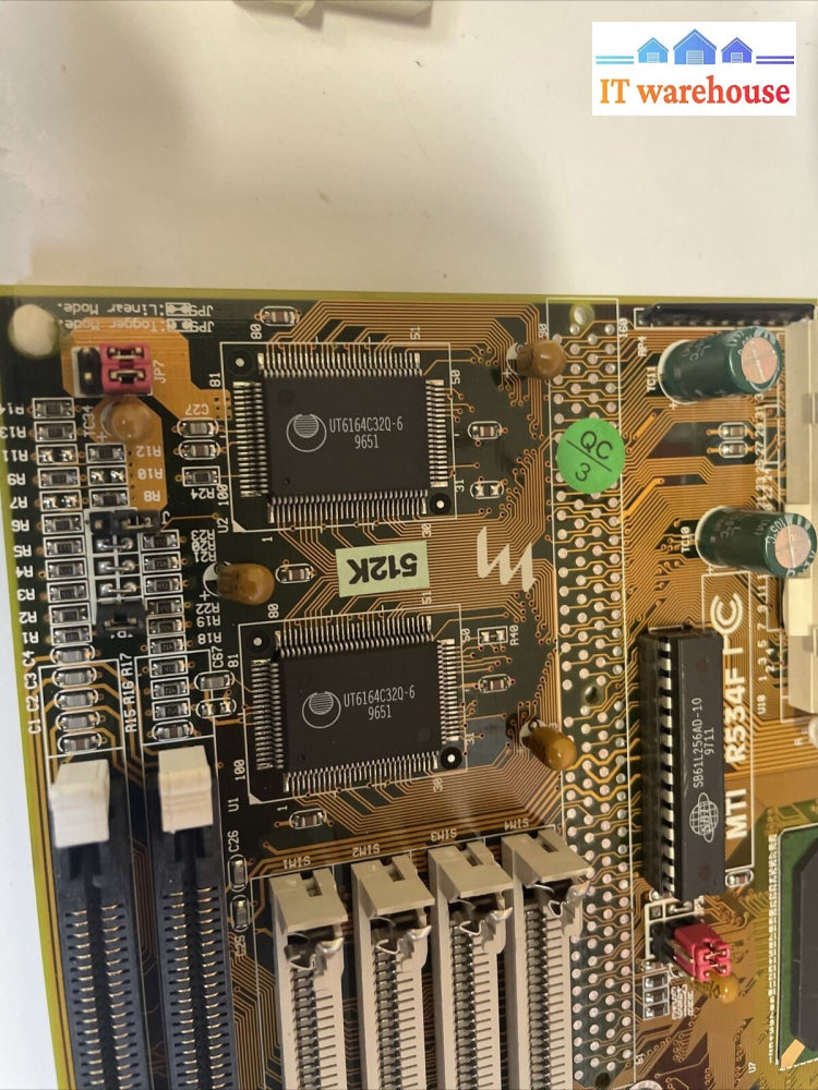 M Technology MTI MTECHNOLOGY R534F Motherboard mainboard with CPU