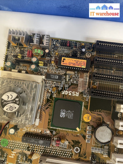 M Technology MTI MTECHNOLOGY R534F Motherboard mainboard with CPU