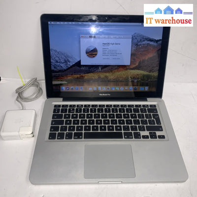 MacBook Pro 13’’ 2011 i5 2.3GHZ 4GB 320GB OS X 10.13.6