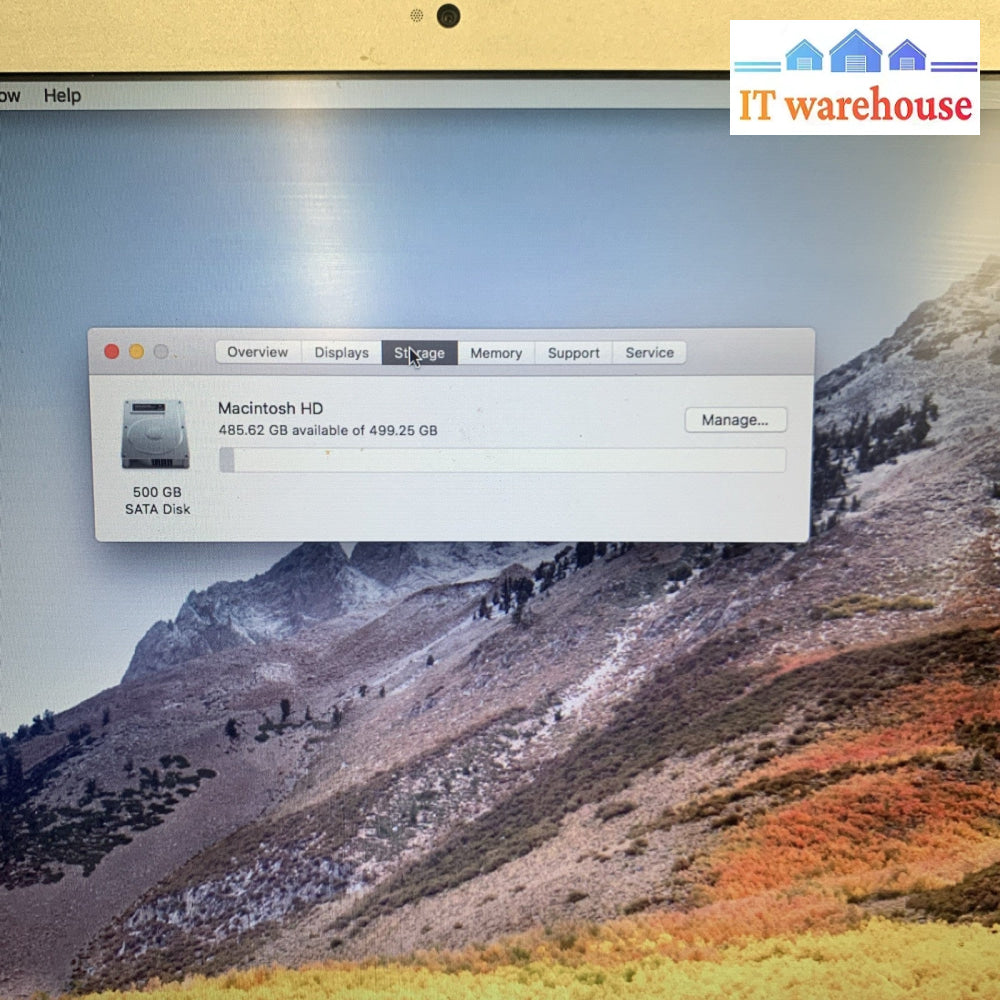 MacBook Pro 6,2 15’’ Mid 2010 A1286 I7-2.66GHZ 4GB 500GB 10.13.6 (Read please)