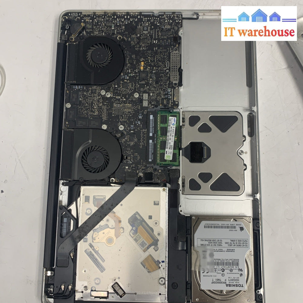MacBook Pro 6,2 15'' Mid 2010 A1286 I7-2.66GHZ 4GB 500GB 10.13.6 (Read please)