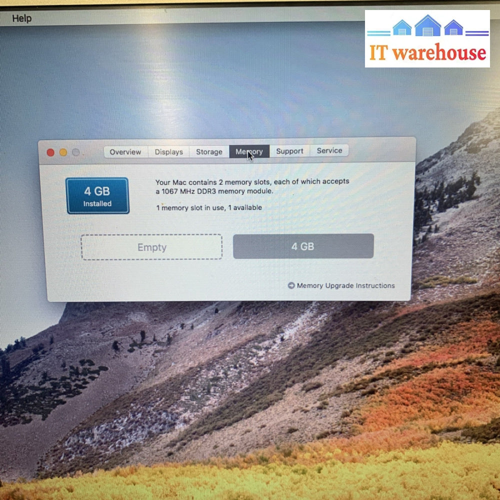 MacBook Pro 6,2 15’’ Mid 2010 A1286 I7-2.66GHZ 4GB 500GB 10.13.6 (Read please)