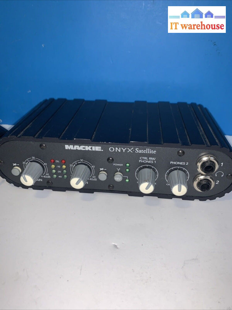 Mackie Onyx Satellite Firewire Recording Interface with ac Adapter