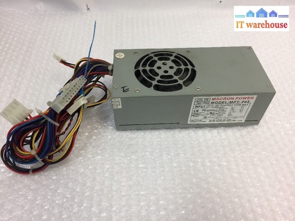 - Macron Power Mpt-203 200W Supply