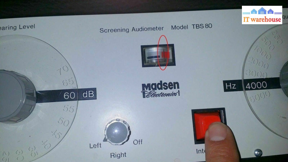 MADSEN TBS80 AUDIOMETER TBS 80