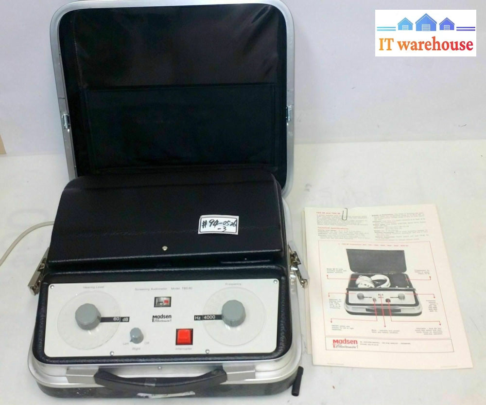 MADSEN TBS80 AUDIOMETER TBS 80