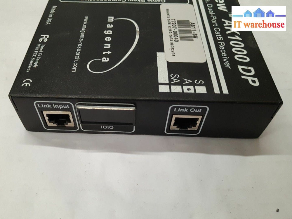 - Magenta Multiview Ak1000 Dp High Performance Utp Receiver W/Ac Adapter