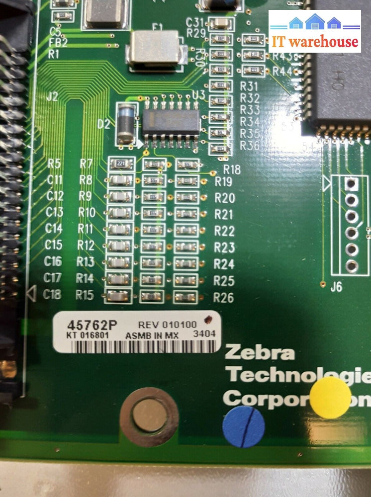- Main Logic Board 45762P 45763 for Zebra S600 Thermal Printer @@@