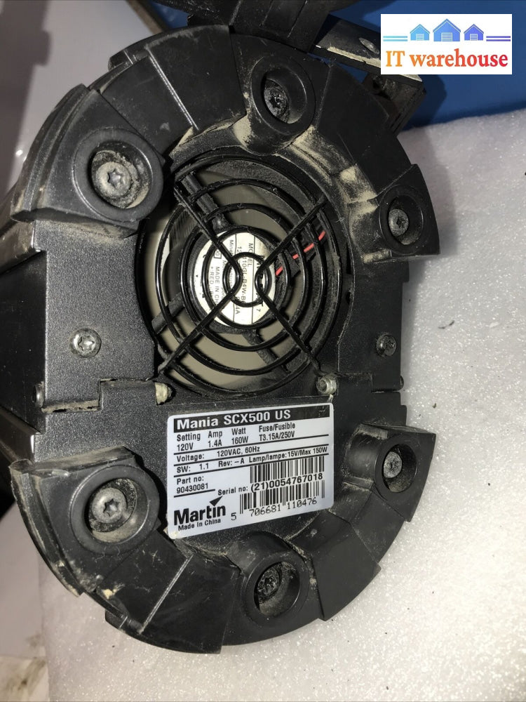 Martin Mania Scx500 Scanner # 92-A4