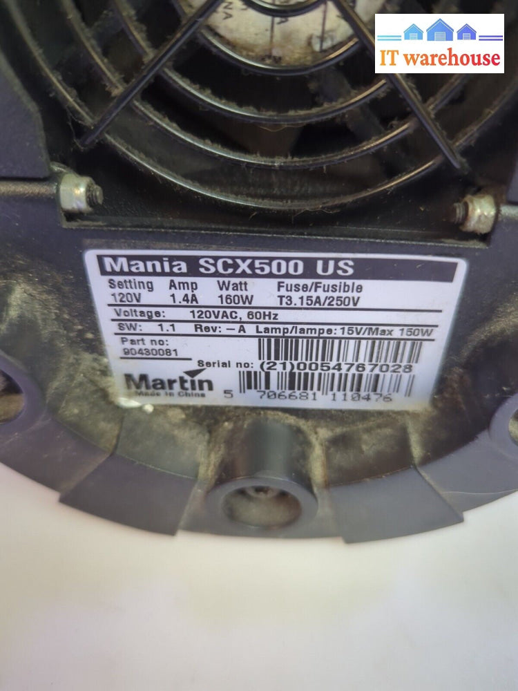 Martin Mania SCX500 Scanner # 92-A5