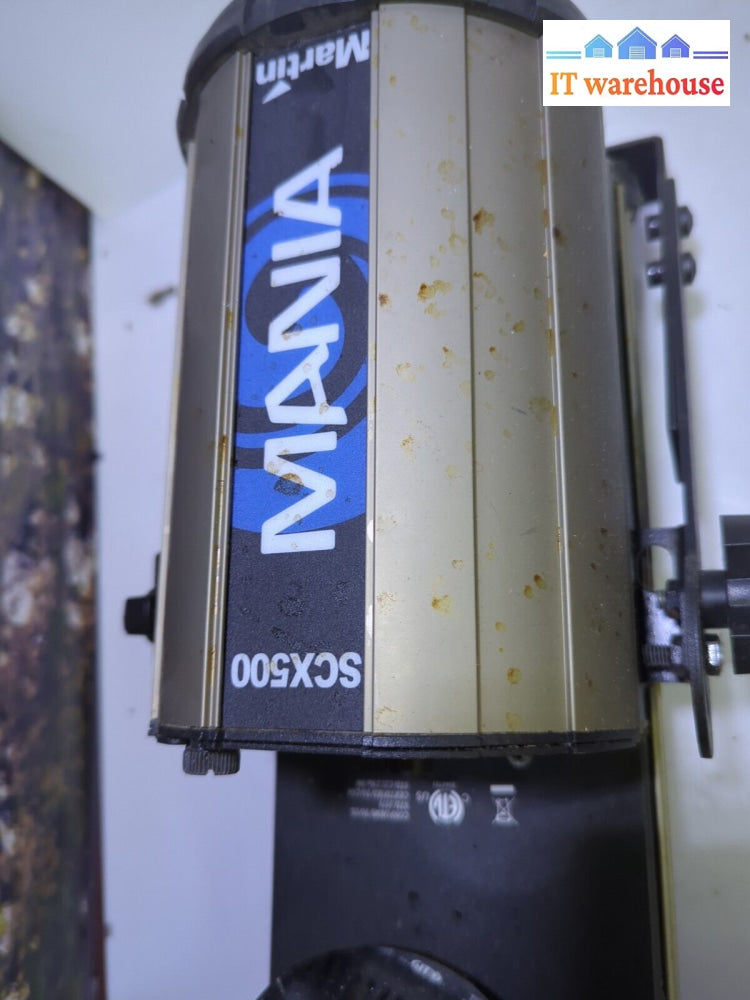 - Martin Mania Scx500 Scanner # 92-A6