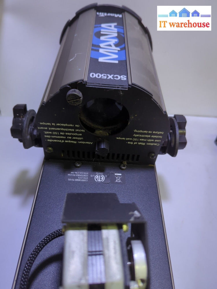 - Martin Mania Scx500 Scanner # 92-A7