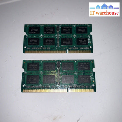 (Matched Pair)  2x 4GB DDR3 PC3 laptop Ram Memories