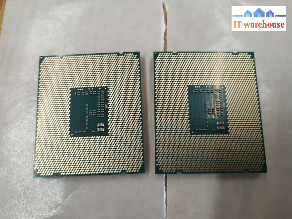 -  Matched Pair Intel Xeon E5-2630 V3 SR206 2.40GHz 8-Core CPU Processors