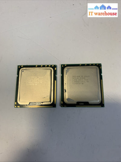 Matched pair Intel Xeon X5660 SLBV6 2.8 GHz 6-Core Socket LGA 1366 CPU Processor