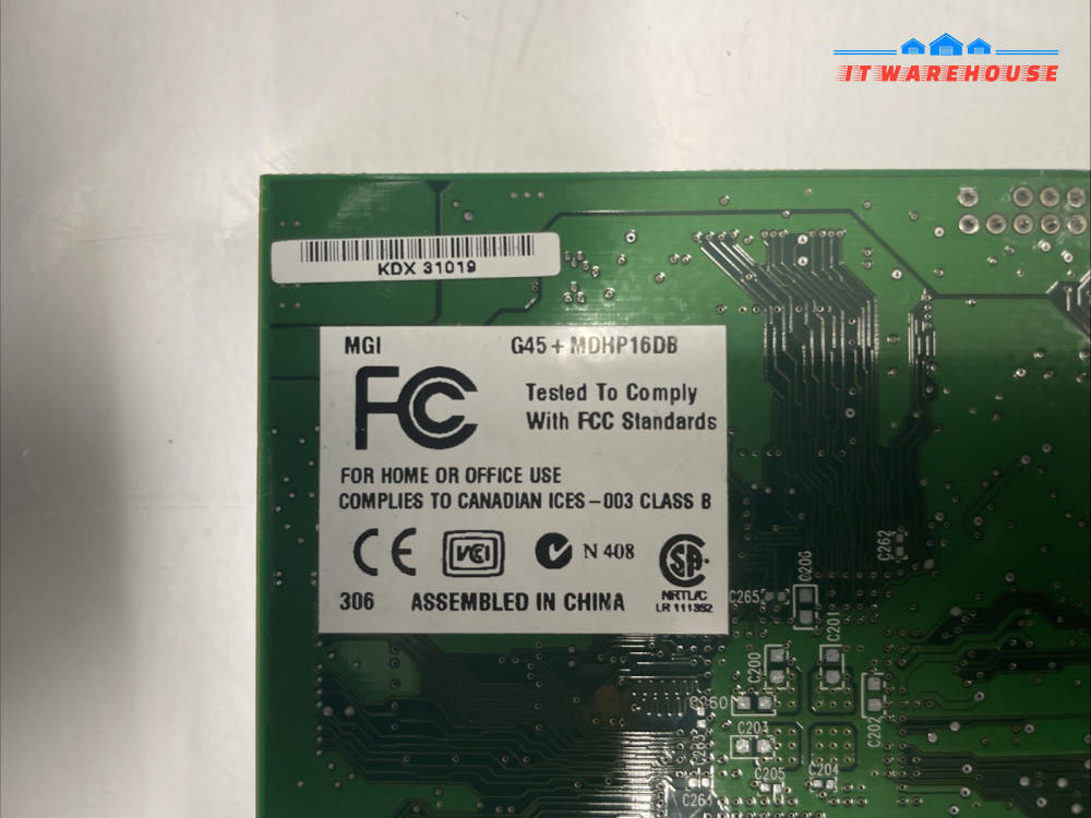 MATROX 7003-03 G45FMDHP16DB HIGH PROFILE DUAL SCREEN GRAPHICS CARD +