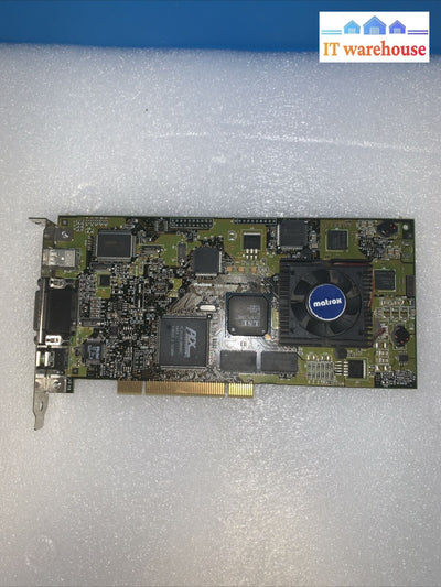 Matrox 7089-02 Rtx100Xp/Nc Pci Card Tested