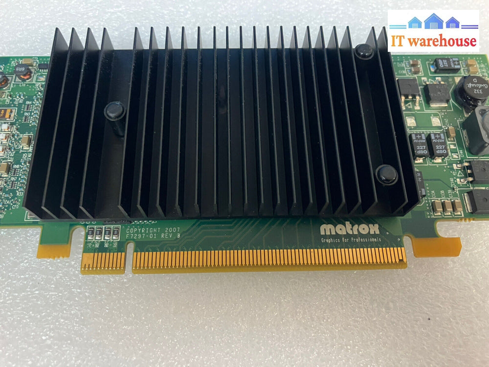 ~ Matrox Mgi P69-Mddp256Lauf P690 Plus Lp Pci-E 256Mb Ddr2 Graphics Card