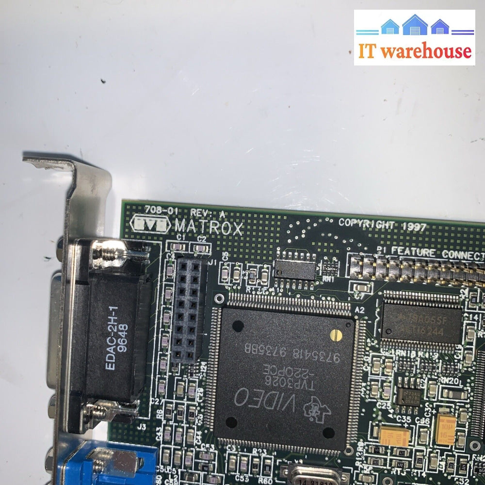 Matrox Millenium 4Mb 708-01 Pci Graphics Card