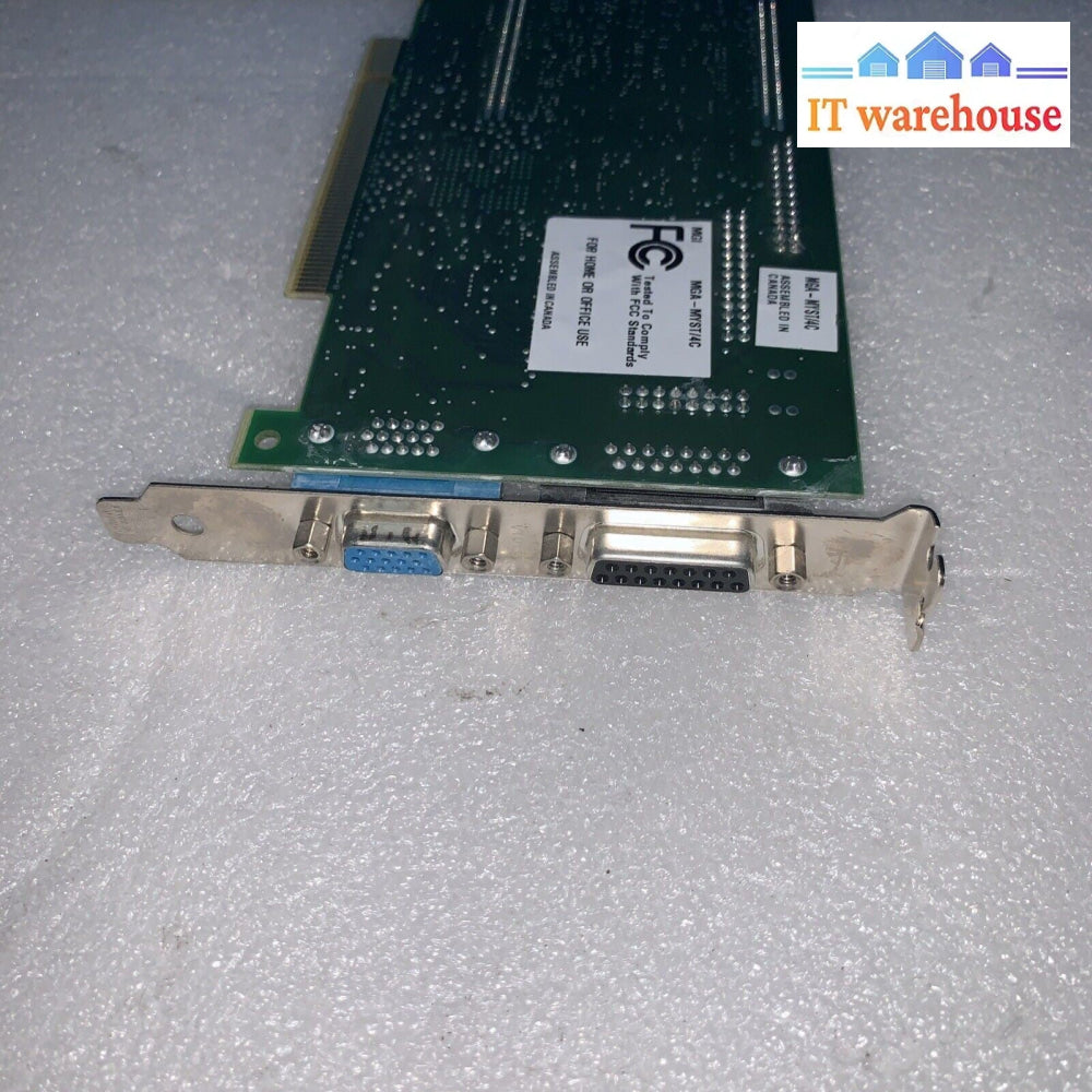 Matrox Mystique MGA-MYST/4C Video Card GPU