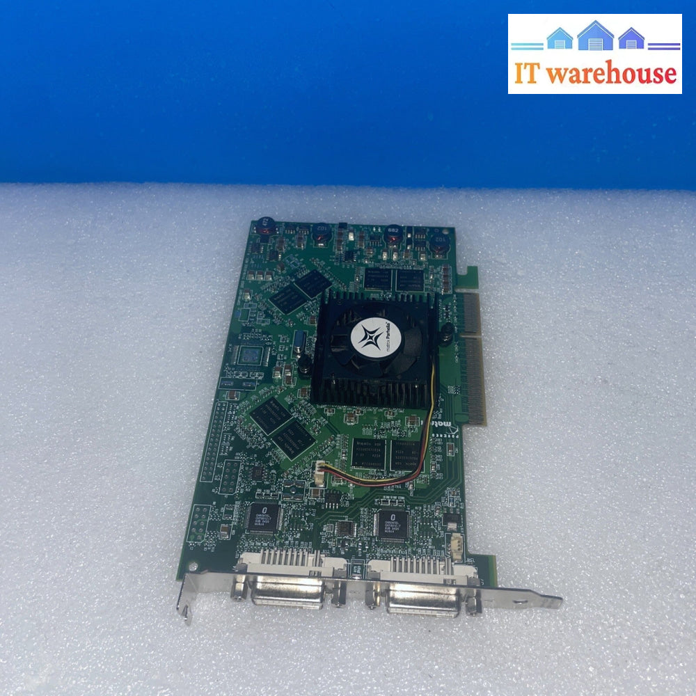 Matrox Parhelia MGI PH-E128APVF 128MB Graphics Card PCIe Dual DVI Video card