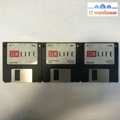 Maxis SIM LIFE For MAC Installation Disks