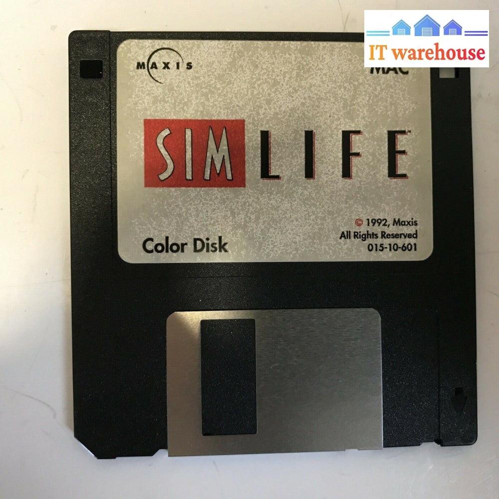 Maxis SIM LIFE For MAC Installation Disks
