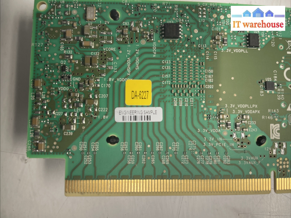Mellanox CX556A MCX556A-ECAT ConnectX-5 EDR+100GBE  Adapter  ENGINERING SAMPLE +