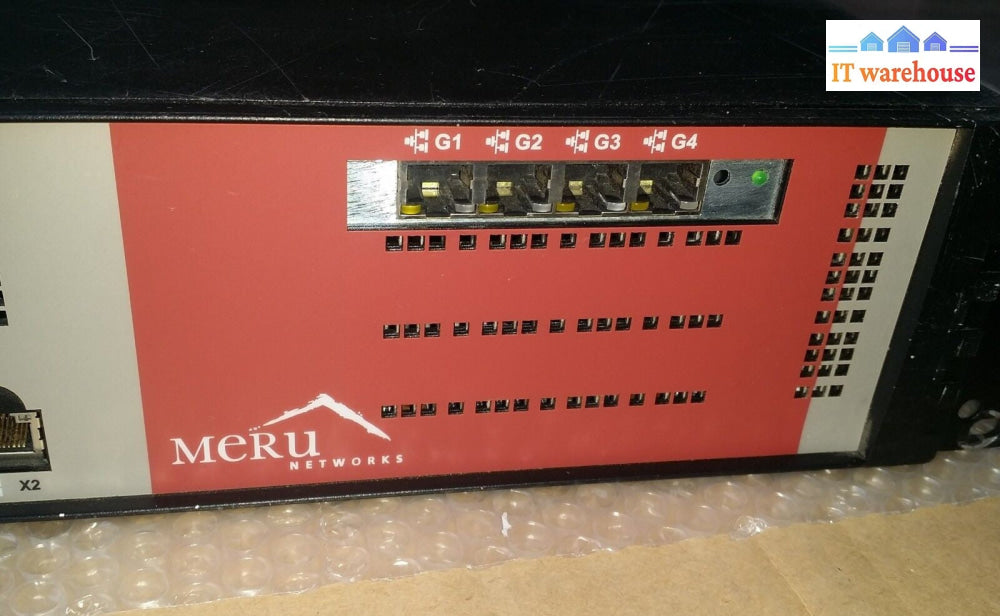 Meru MC4100 Networks Wireless LAN Controller Support System P/N: 879-50016-F
