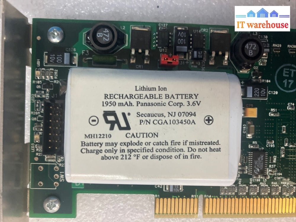 Micro Memory MM5423CN256M MM-5423 256MB 64-Bit PCI LP Battery Backed NVRAM Card~