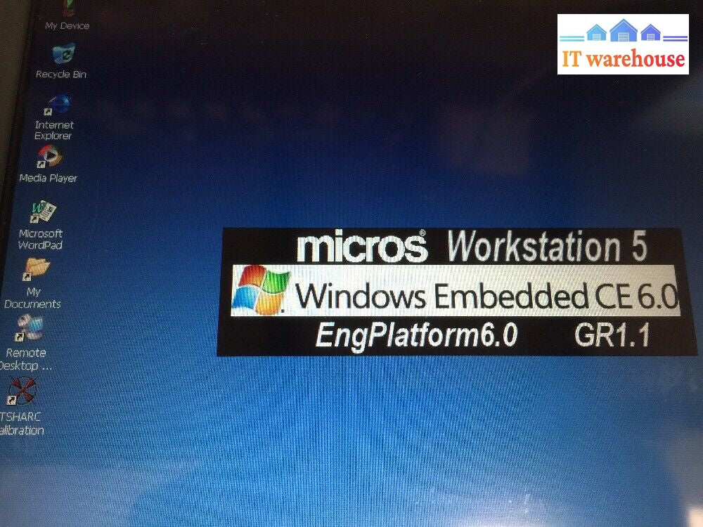 + Micros Workstation 5 System Unit Touch Screen 400814-001 #09