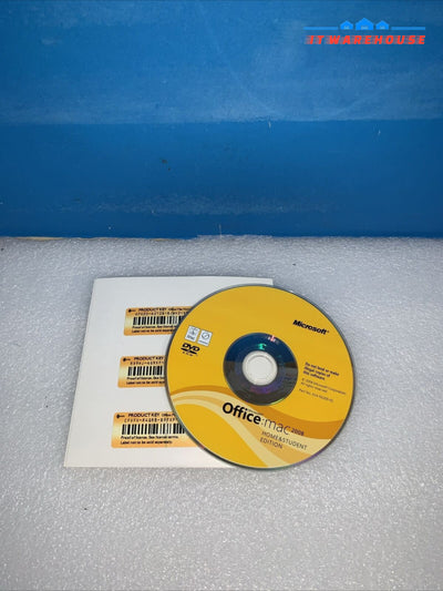 Microsoft Office MAC Apple 2008 Home and Student Edition