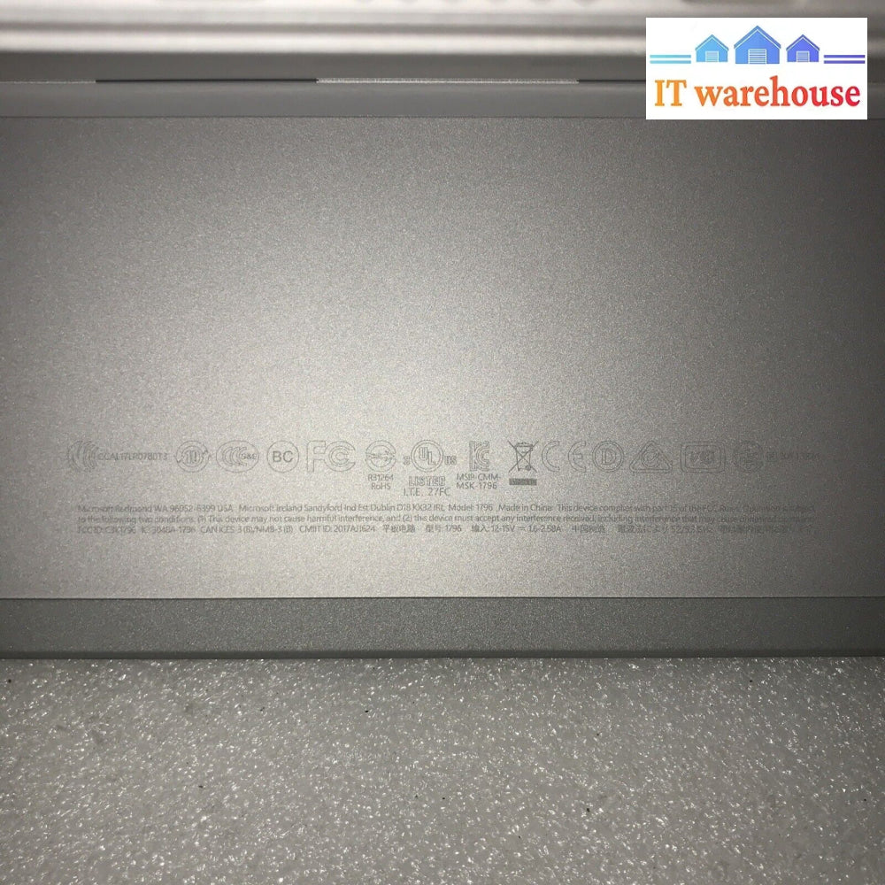 Microsoft Surface Pro 5 1796 (For Parts Or Repair) #15