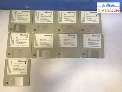 Microsoft Windows V3.1 Disk 1-7 With Extras