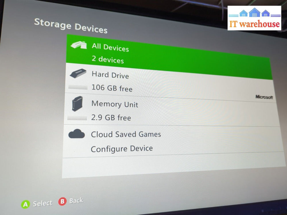 Microsoft Xbox XBOX 360 E Slim 120GB Console Only MODEL 1538