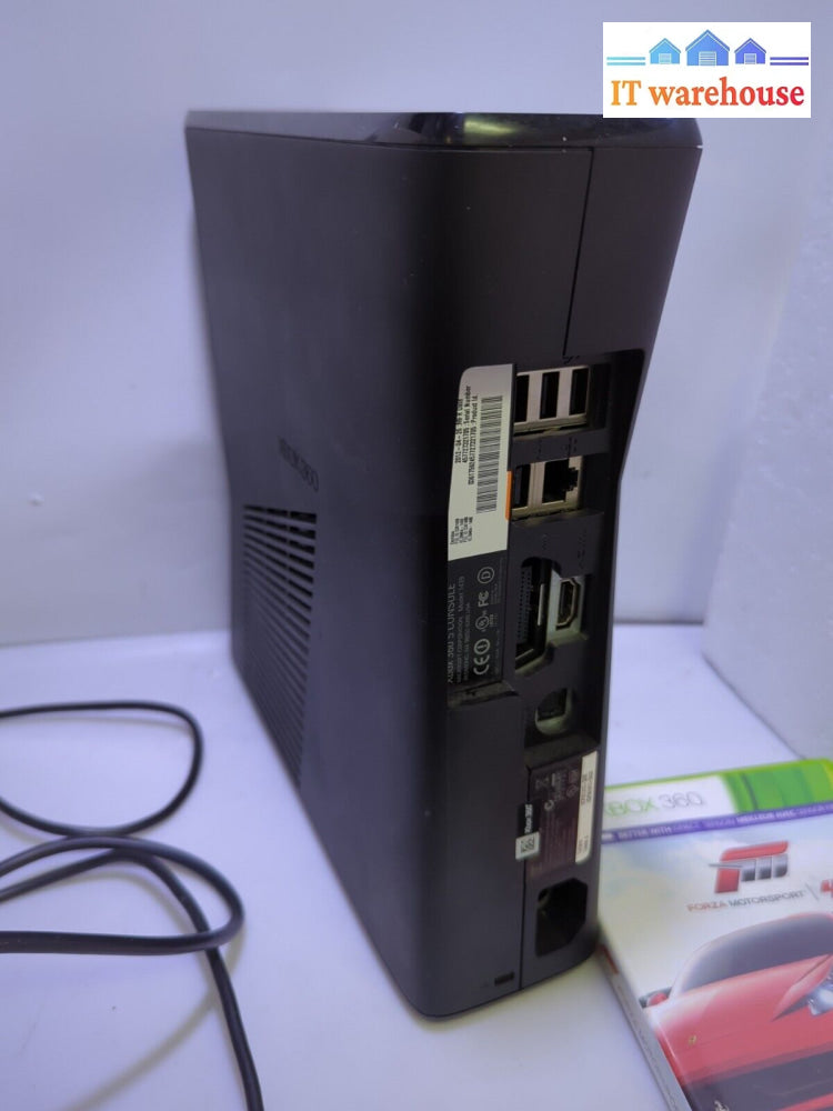 Microsoft Xbox Xbox 360 Slim 250G Bundle. Model 1439 W/ Games -