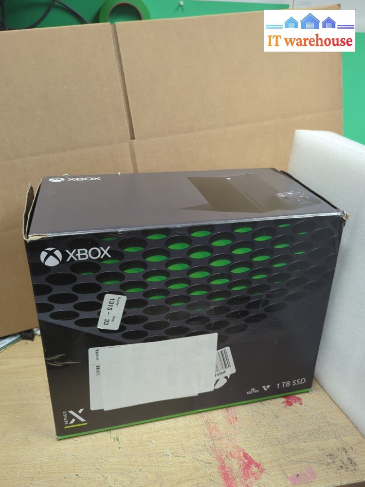 Microsoft Xbox Series X 1882 1TB Video Game Console Only For Parts (No Power)