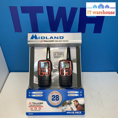 Midland X-Talker 2-Way Radios (T51VP3)