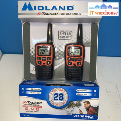 Midland X-Talker 2-Way Radios (T51VP3)