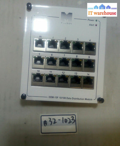 - MILLSON MULTI-MEDIA DDM-15F 10/100 DATA DISTRIBUTION MODULE