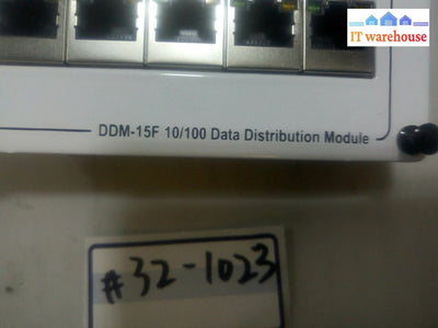 - MILLSON MULTI-MEDIA DDM-15F 10/100 DATA DISTRIBUTION MODULE