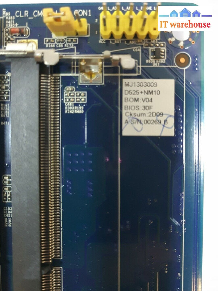 - MINI-ATX Desktop Motherboard D525+GT218 D525+NM10 (ATOM D525 CPU) W/HDMI
