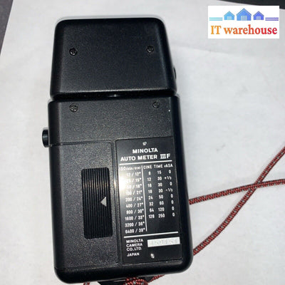 Minolta Autometer 3F IIIF Auto Meter