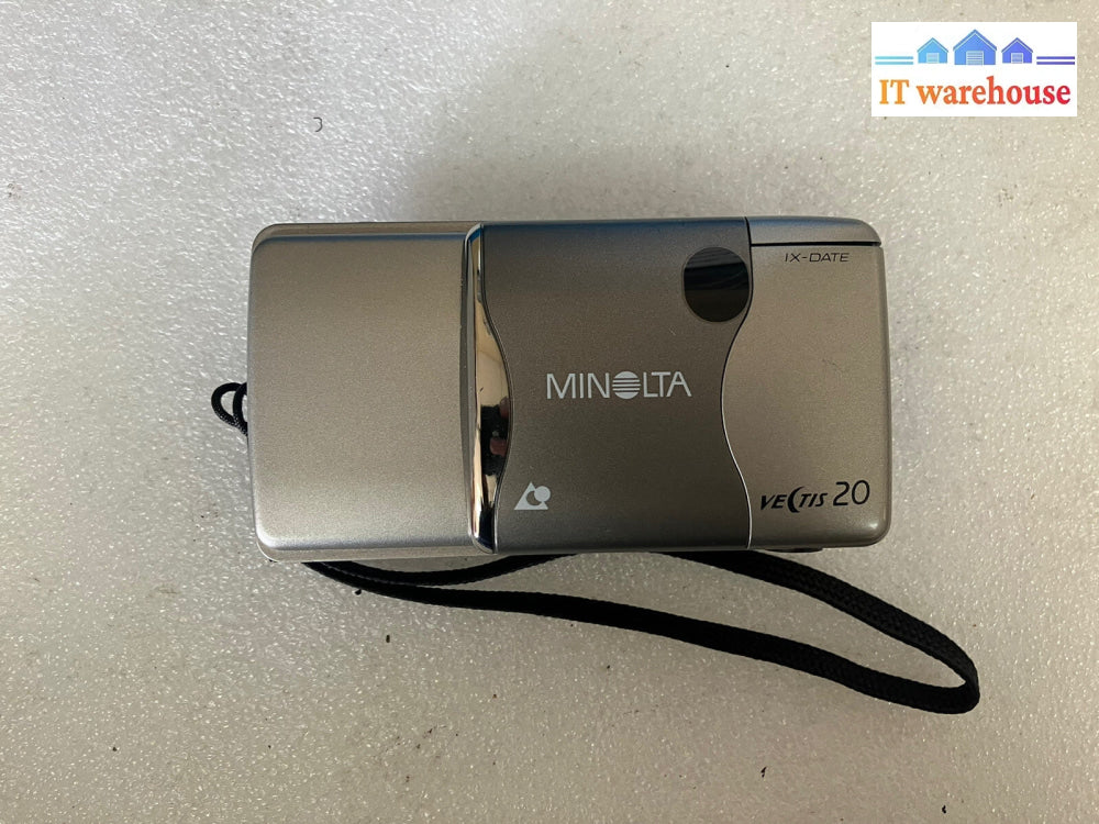 ~ Minolta Vectis 20 30-60MM Point & Shoot Film 35MM Camera (No Battery)